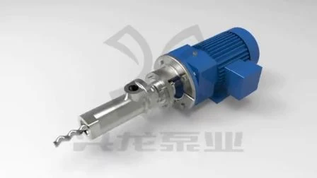 Pompe rotative à vis offerte directement par le fabricant/pompe à vis unique/pompe à vis mono/pompe à rotor/pompe à caviti progressive pour liquides visqueux