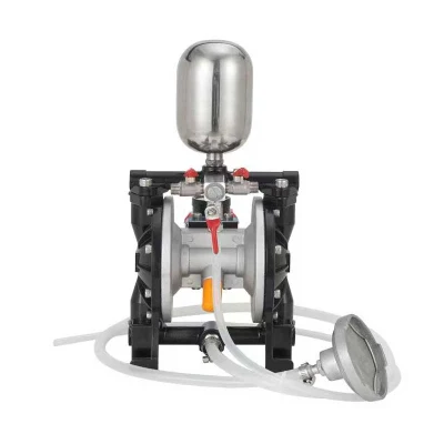 Pompe à eau chimique de Wilden d'air de CC de plongeur triplex électrique de diaphragme de fonte