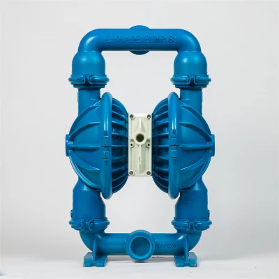 Pompe pneumatique à double diaphragme de transfert d'eau liquide pneumatique